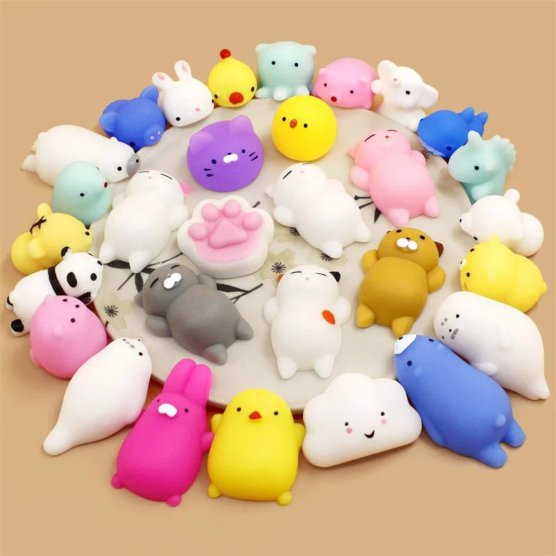 Mochi Squishy Sensory Toy Set - Choose Your Pack Size
