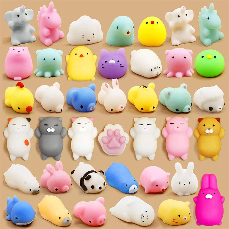 Mochi Squishy Sensory Toy Set - Choose Your Pack Size